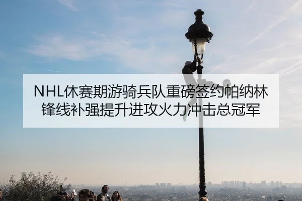 NHL休赛期游骑兵队重磅签约帕纳林 锋线补强提升进攻火力冲击总冠军